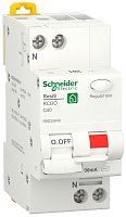 Автомат дифференциального тока АВДТ Schneider Electric Resi9 2п 40А 10мА 6кА C тип A